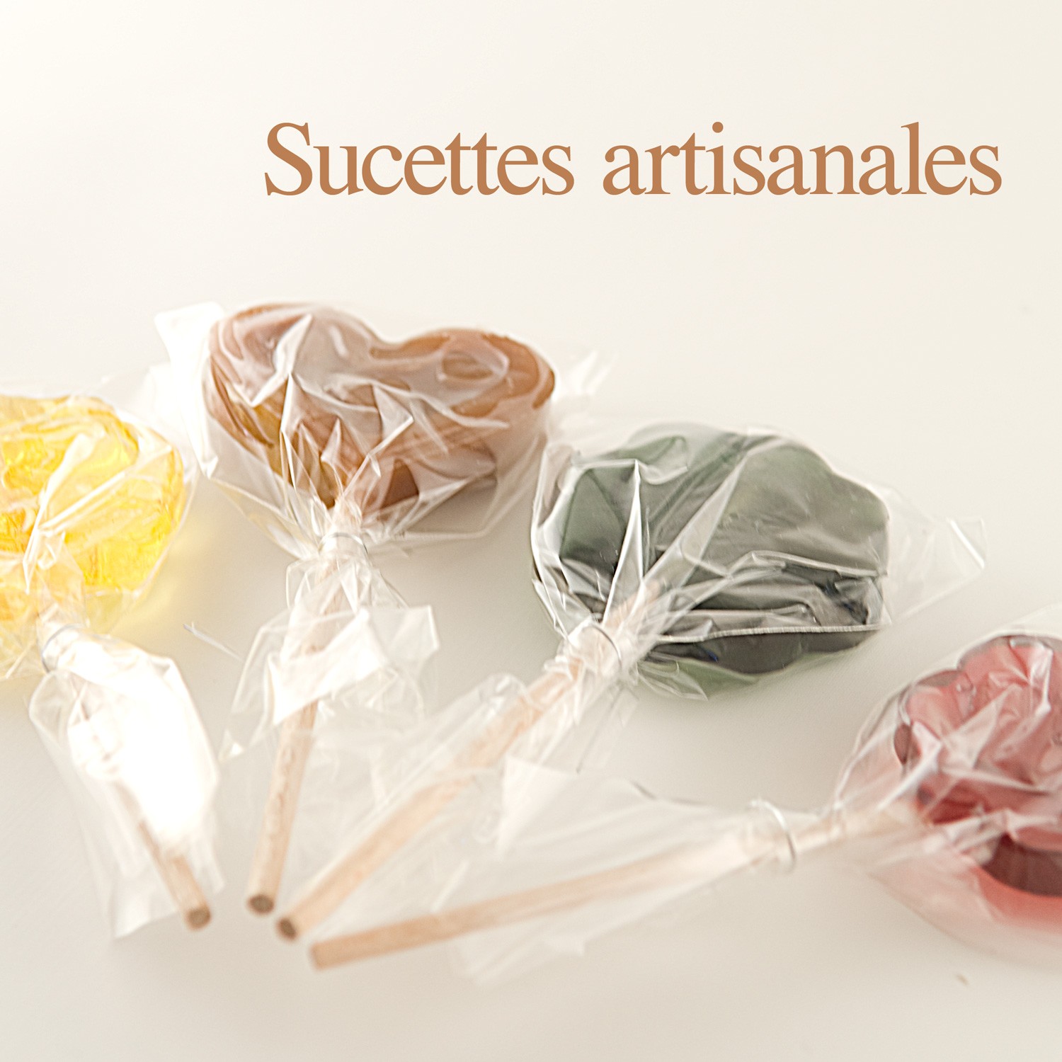 sucette coloris Vanille - Miniatures Factory
